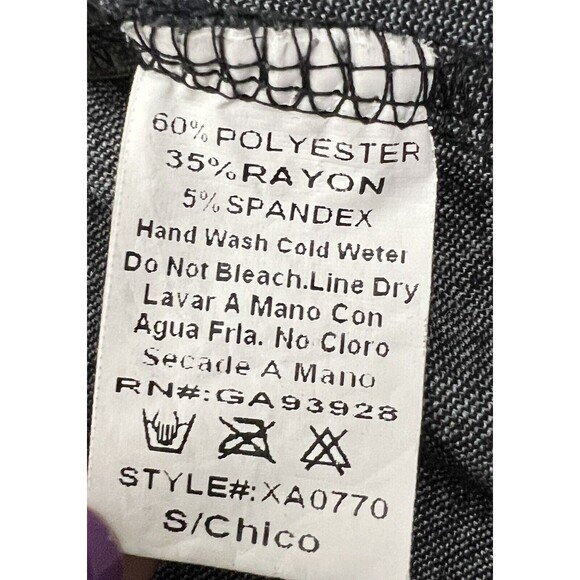 Akira Chicago Red Label Gray Wrap Belted Jacket W/Hood 3/4 Sleeves Women's Small - Picture 11 of 11